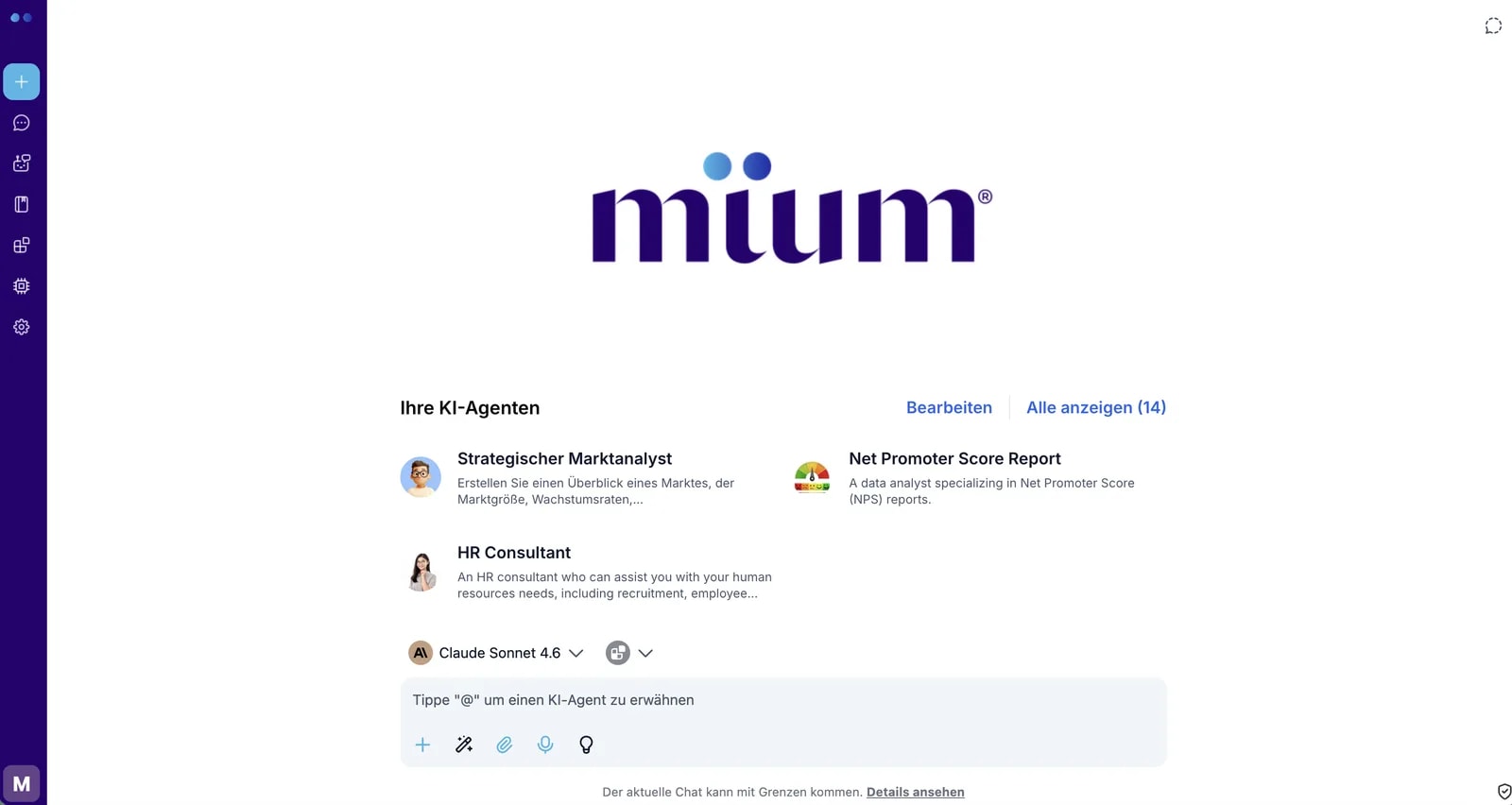 chat.mium.de – Die KI-Plattform, die Unternehmen wirklich weiterbringt